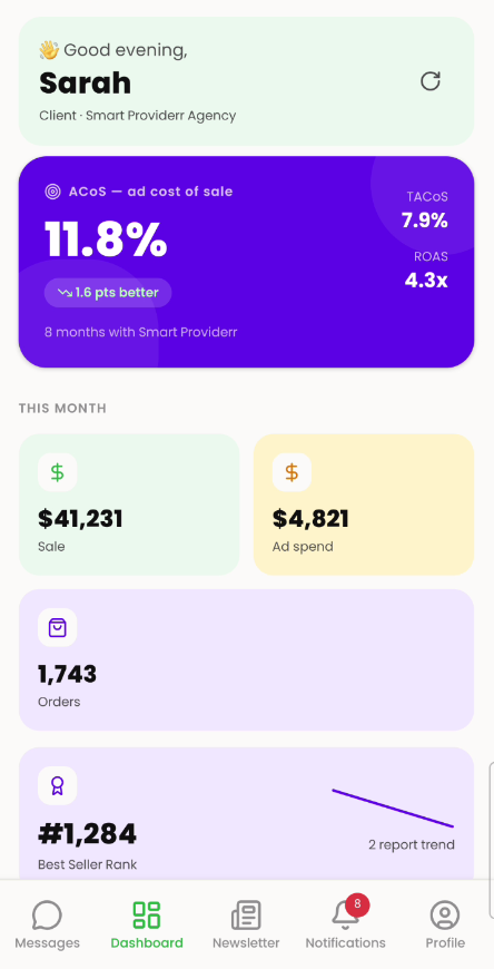 Smart Providerr mobile app
